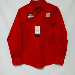 Ariat Boys Western button down shirt